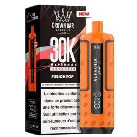 Vape Pen, E-Cig - Rechargeable E-Liquid Vaporizer - AL FAKHER - 30000 Puffs - Fusion Pop, wholesale price