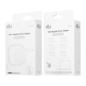Chargeur, Adaptateur - Kit Chargeur pour Macbook avec Câble iOS 60W 1.8M USB Ellietech NC106, prix de gros.