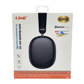 Écouteurs, Casque Audio - Casque Bluetooth ANC LinQ EAR9580 - Noir, prix de gros.