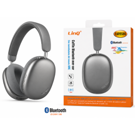 Écouteurs, Audio, Casque - Casque Bluetooth ANC LinQ EAR9580 - Argent, prix de gros.