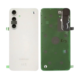 Dos, Coque - Vitre arrière Samsung Galaxy S24 FE (S721B) Argent (Service Pack) - GH82-35832B, prix de gros.