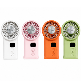 Ventilateur, Éventail - Ventilateur Portable 100 Vitesses 1800mAh USB-C X33 - Vert, prix de gros.
