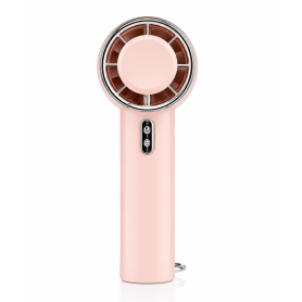 Ventilateur, Brasseur d'air - Ventilateur de Table 5 vitesses 1200mAh USB-C K60 - Rose, prix de gros.
