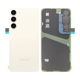 Dos, Coque arrière - Vitre arrière Samsung Galaxy S23 Plus 5G (S916B) Crème (Service Pack) - GH82-30388B, prix de gros.