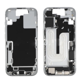 Châssis, Coque - copy of Châssis iPhone 17 - Connecteur de Charge sans Vitre Arrière sans Batterie Black eSIM US (Original Demon