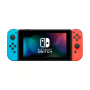Gaming Console, Video Game System - Nintendo Switch OLED Console + 32GB Joy-Con + Nintendo Switch Sports - Blue and Red - Grade