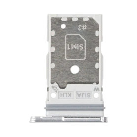 SIM Holder, Card Slot - Samsung Galaxy S22 Plus (S906) SIM Tray - White, wholesale price