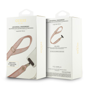 Collier, Lanière - Tour de Cou Universel Longueur avec 4G Logo Métal GUESS GUUCNP4DGMP – Rose, prix de gros.