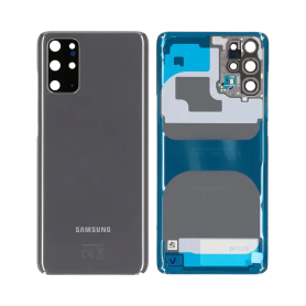 Back Glass, Rear Cover - Samsung Galaxy S20 Plus 4G/5G (G985F/G986B) Rear Glass Grey (Service Pack) - GH82-21634E, wholesale pri
