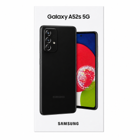 Étui, Coque - Boîte originale vide pour Samsung Galaxy A52s 5G - Noir, prix de gros.