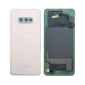 Dos, Coque, Panneau - Vitre arrière Samsung Galaxy S10E (G970F) Blanc, prix de gros.
