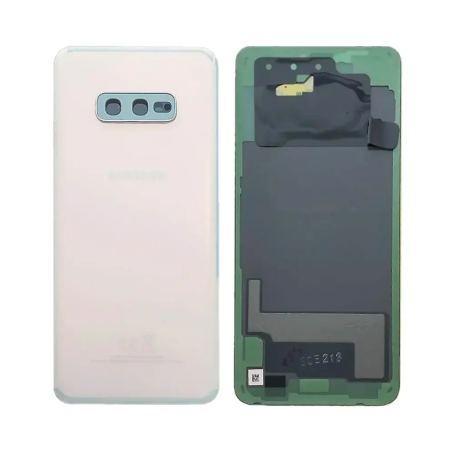 Dos, Coque, Panneau - Vitre arrière Samsung Galaxy S10E (G970F) Blanc, prix de gros.