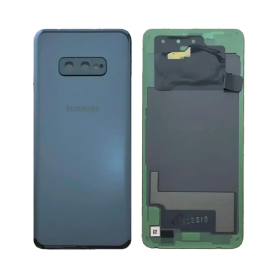 Dos, Coque, Panneau - Vitre arrière Samsung Galaxy S10E (G970F) Noir, prix de gros.