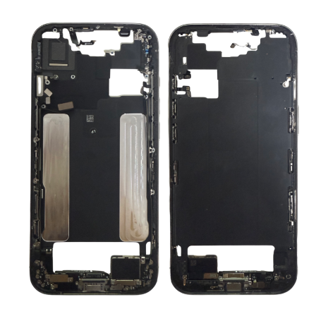 Back Glass, Rear Cover - iPhone 17 Air - Charging Connector Back Glass (No Back Glass, No Battery, eSIM, US, Blue) (Original, Di