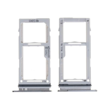Tiroir SIM Samsung Galaxy S10 Plus (G975) Argent