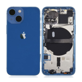 Châssis, Cadre - Châssis Complet iPhone 13 Bleu - Connecteur de Charge sans Batterie (Original Demonté) Grade A, prix de gros.