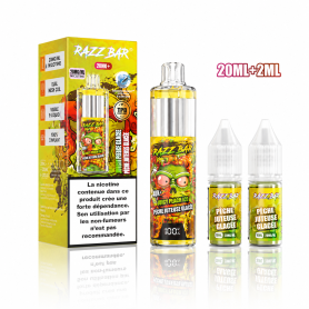 Vape, E-cigarette - RAZZBAR 40K+ Puffs - Pêche Juteuse Glacée, prix de gros.