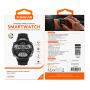 Smartwatch, Wearable - XSSIVE HD AMOLED Display Smartwatch with Silicone Strap XSS-SW17 - Black, wholesale price