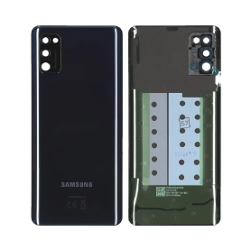 Back Glass, Rear Cover - Samsung Galaxy A41 (A415) Black Rear Glass, wholesale price