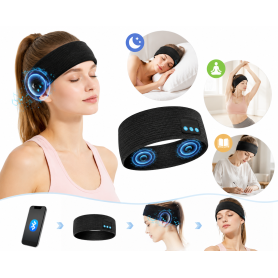 Bandeau Bluetooth Tricoté Haut-parleurs HiFi | Etech-Parts
