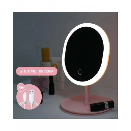 Mirror LED Illuminated Makeup - Pink (ECO)