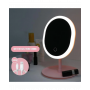 Miroir de Maquillage Lumineux LED - Rose (ECO)