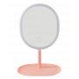 Miroir de Maquillage Lumineux LED - Rose (ECO)