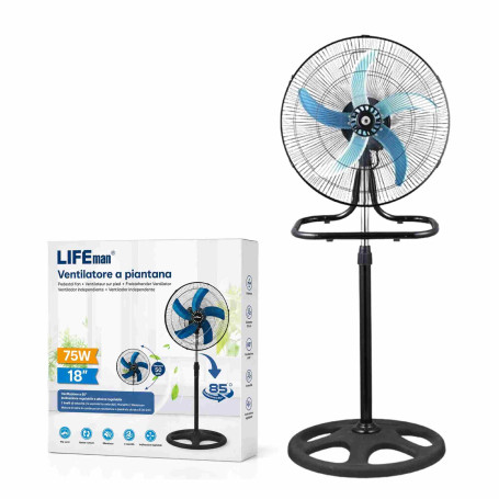 Cooling Appliance, Air Circulator - 3-in-1 High-Speed Oscillating Floor Fan - 50 cm, wholesale price