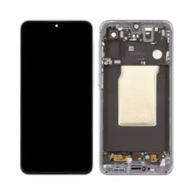 Écran, Display - Ecran Samsung Galaxy A57 5G (A576) Gris + Châssis (Service Pack) - GH82-39285A, prix de gros.