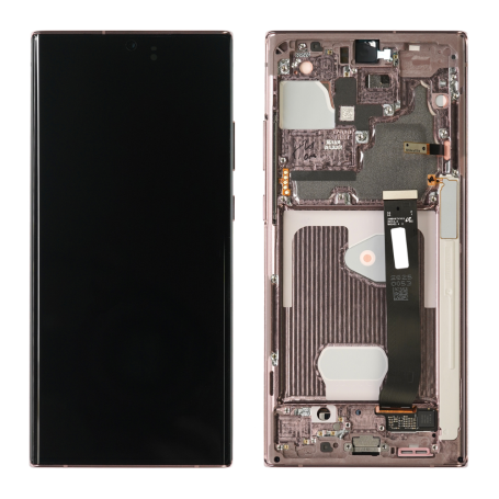 Écran, Display - Ecran Samsung Galaxy Note 20 Ultra 4G/5G (N985/N986) Bronze (Service Pack) - GH82-31458D, prix de gros.