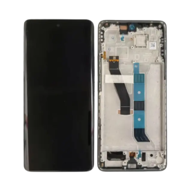 Screen, Display - Xiaomi Poco M8 5G Silver Screen + Chassis (Service Pack) - 5600070P17P00, wholesale price