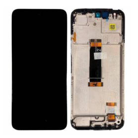 Écran, Display - Ecran Poco M6 4G / Redmi 13 4G/5G Noir + Châssis (Service Pack) - 560001N19A00, prix de gros.