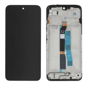 Écran, Display - Ecran Redmi 15 5G Noir + Châssis (EU Version) (Service Pack) - 56002600O1900, prix de gros.
