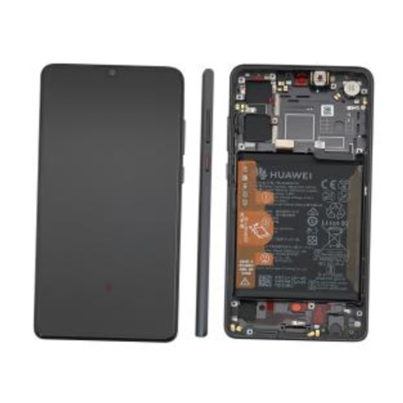 Screen, Display - Huawei P30 Black Screen + Chassis (Service Pack) - 02354HMG, wholesale price