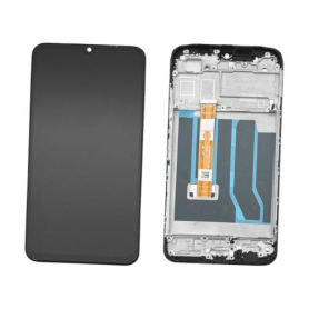 Screen, Display - Oppo A17/A17k 4G Black Screen + Chassis (Service Pack) - 4130358, wholesale price