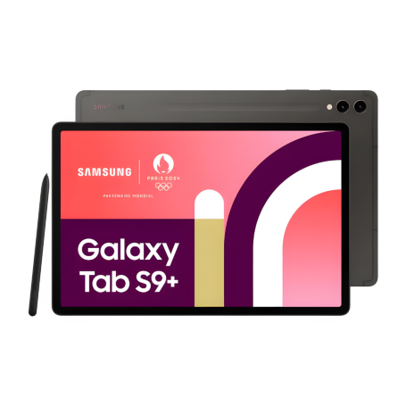 Tablet, Device - Samsung Galaxy Tab S9 Plus 256GB Graphite - Like New with Black Protective Case, wholesale price
