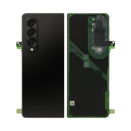 Vitre arrière, Dos - Vitre Arrière Galaxy Z Fold4 (F936B) Noir, prix de gros.