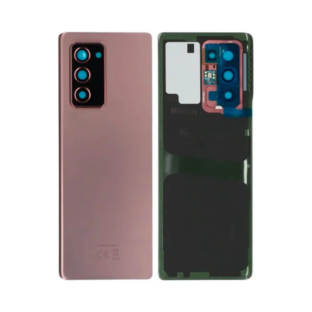 Vitre arrière, Dos - Vitre Arrière Samsung Galaxy Z Fold 2 (F916) Bronze, prix de gros.