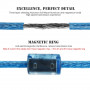 Rallonge USB 2.0 Type A mâle / mâle - 3m Bleu