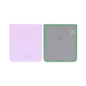 Back Glass - Samsung Galaxy Z Flip 3 5G (F711) Lower Rear Glass Lavender (Service Pack) - GH82-26293D, wholesale price