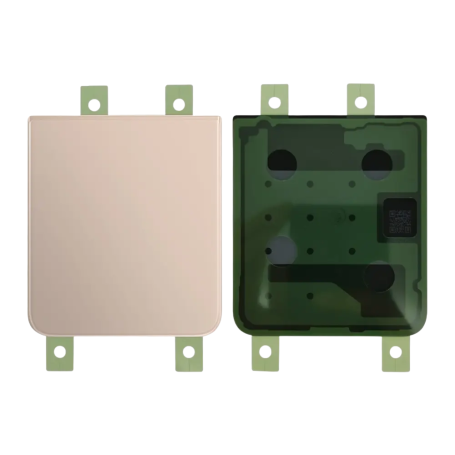 Back Glass, Rear Cover - Samsung Galaxy Z Flip 4 5G (F721) Lower Rear Glass Rose Gold (Service Pack) - GH82-29298C, wholesale pr