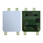 Back Glass - Samsung Galaxy Z Flip 4 5G (F721) Lower Rear Glass Blue (Service Pack) - GH82-29298D, wholesale price