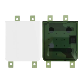 Back Glass, Rear Cover - Samsung Galaxy Z Flip 4 5G (F721) Lower Rear Glass White (Service Pack) - GH82-29654F, wholesale price