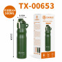 Water Bottle, Flask - CIAOBOSI TX-00653 Thermos Bottle (500 ml) - Green, wholesale price.