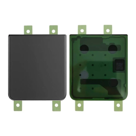 Back Glass - Samsung Galaxy Z Flip 4 (F721) Lower Rear Glass - Graphite, wholesale price