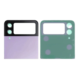 Back Glass, Rear Cover - Samsung Galaxy Z Flip 4 (F721) Upper Rear Glass - Lavender, wholesale price