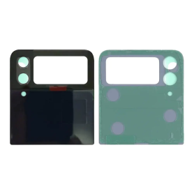 Back Glass - Samsung Galaxy Z Flip 4 (F721) Upper Rear Glass - Navy Blue, wholesale price