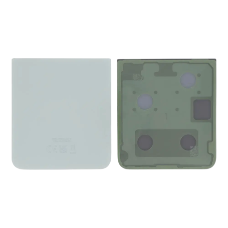 Back Glass - Samsung Galaxy Z Flip 5 (F731) Lower Rear Glass - Aqua Green (Service Pack) - GH82-31929D, wholesale price