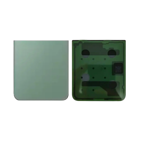 Back Glass - Samsung Galaxy Z Flip 5 (F731) Lower Rear Glass Green (Service Pack) - GH82-31929H, wholesale price