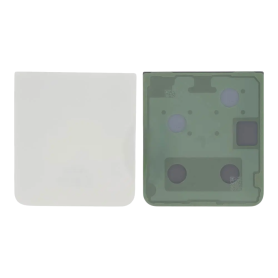 Back Glass, Rear Cover - Samsung Galaxy Z Flip 5 (F731) Cream Rear Glass, wholesale price